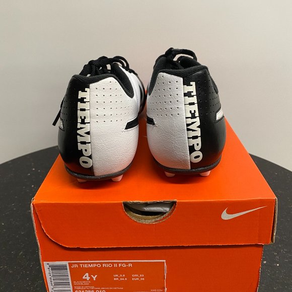 Youth Nike JR Tiempo Rio II FG-R Soccer Cleats - Picture 2 of 5